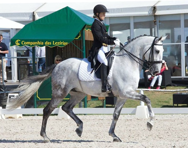 Sara Warne and Batialo at the 2015 CDI Vilamoura :: Photo © Rui Pedro Godinho