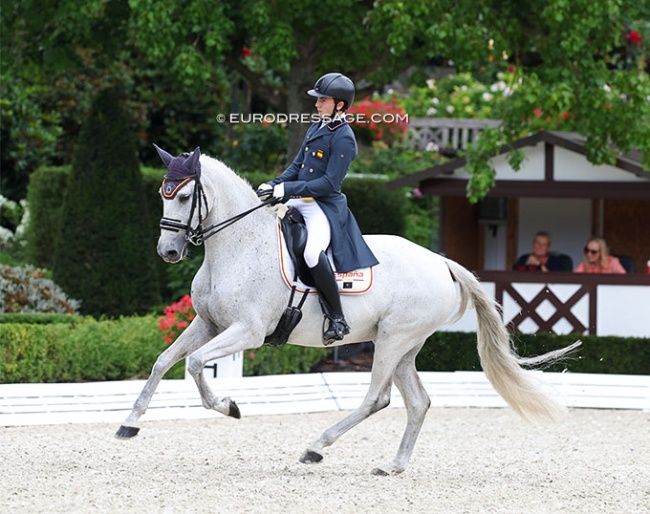 Archive photo: Alfonso Ruiz Velasco on De Yakara at the 2023 European Junior Championships :: Photo © Astrid Appels