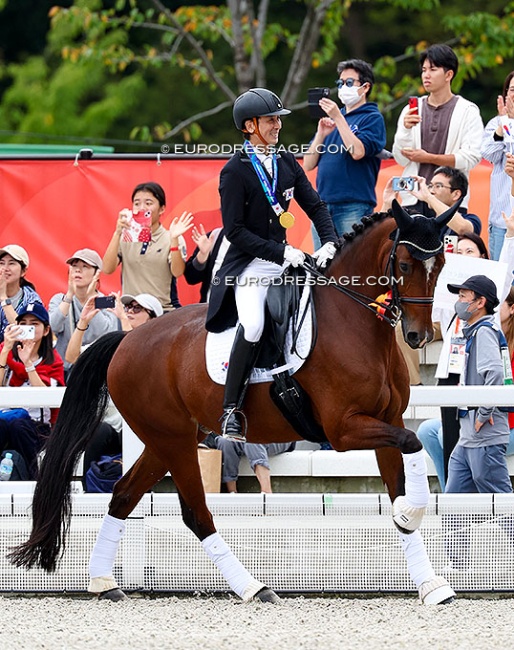 Dongheon Nam and Leonidas are the 2026 Asian Games gold medal winners :: Photo © Astrid Appels