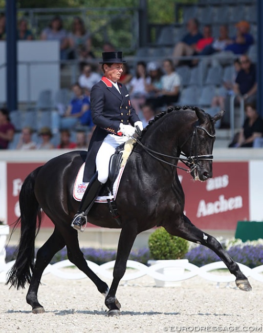Emile Faurie and Delatio at the 2018 CDIO Aachen :: Photo © Astrid Appels