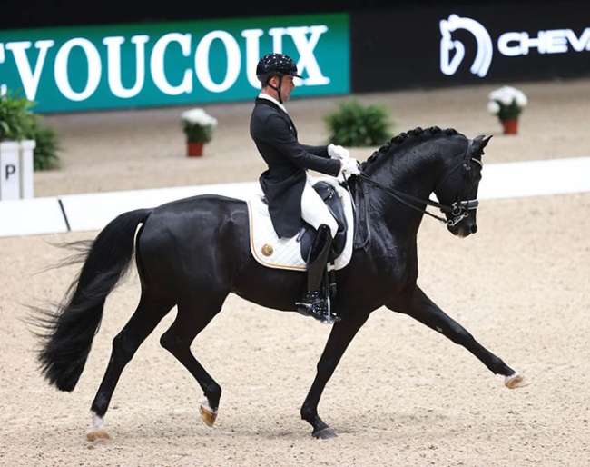 Justin Verboomen and Zonik Plus won the CDI-W Lyon in 2025 :: Photo © PSV