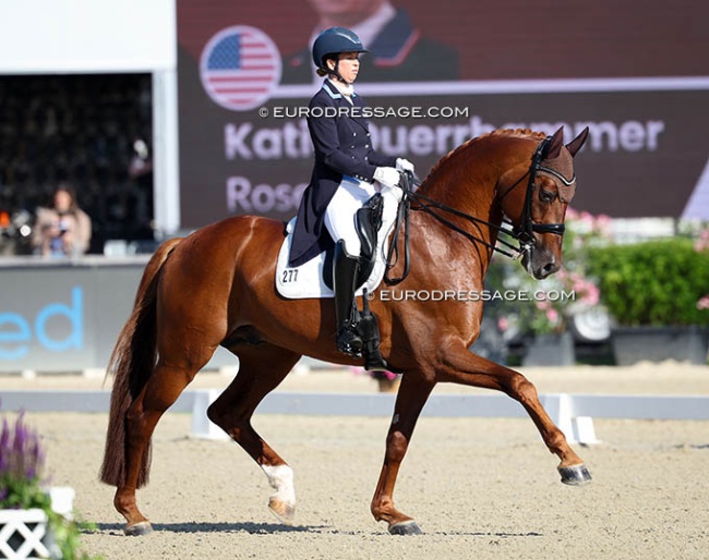 Katie Duerrhammer on Rosebank VH at the 2026 CDIO Hagen :: Photo © Astrid Appels