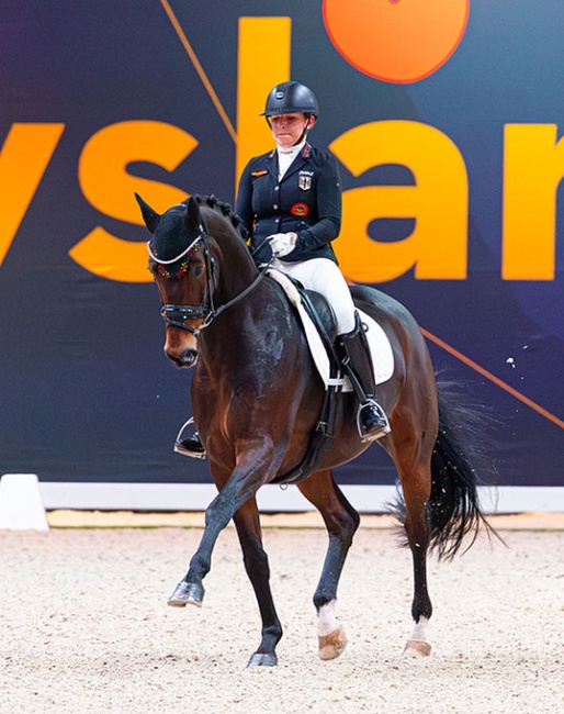 Lilli von Helldorff and Furst Rico at the 2026 CDI Leeuwarden :: Photo © Digishots