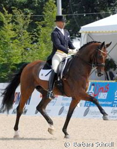Jonny Hilberath and Fariano at the 2007 CDI Lingen :: Photo © Barbara Schnell